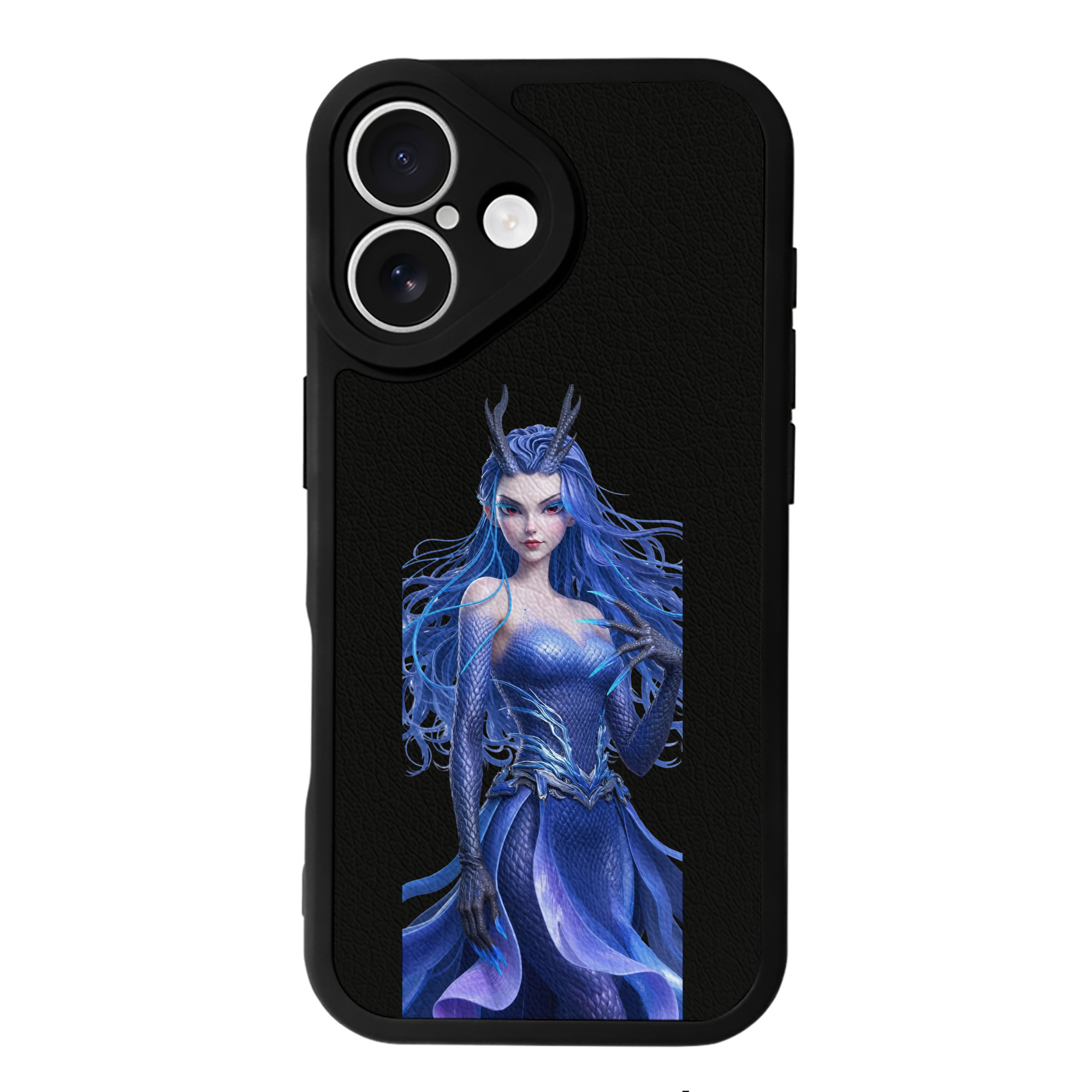 （画像用） Ne Zha 2 ナタ 魔童の大暴れ 【iPhone 16シリーズ対応】シリコンスマホケース（レザー調） 材質：シリコン